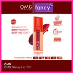 OMG Glassy Lip Tint 2g Moisturizing OH MY GLAM Lip Tint Warna Intense Tahan 12 Jam Skincare Infused