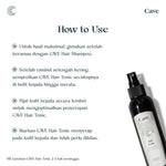 CAVE Hair Tonic 150 ml - Penumbuh Pemanjang Pelebat Rambut Pria Mengurangi Rontok & Kebotakan