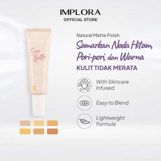 Implora FlawlessFix – Even Better Liquid Foundation 25g