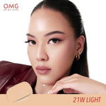 OMG Coverlast Liquid FOUNDATION Alas Bedak Oh My Glam