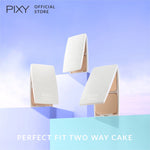PIXY Perfect Fit Two Way Cake 04 Ivory + Eye Brow Brown