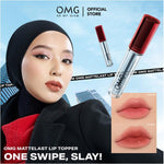 OMG Oh My Glam Matte Tahan Lama Kiss Lip Cream 3.5g Lip Cream Matte