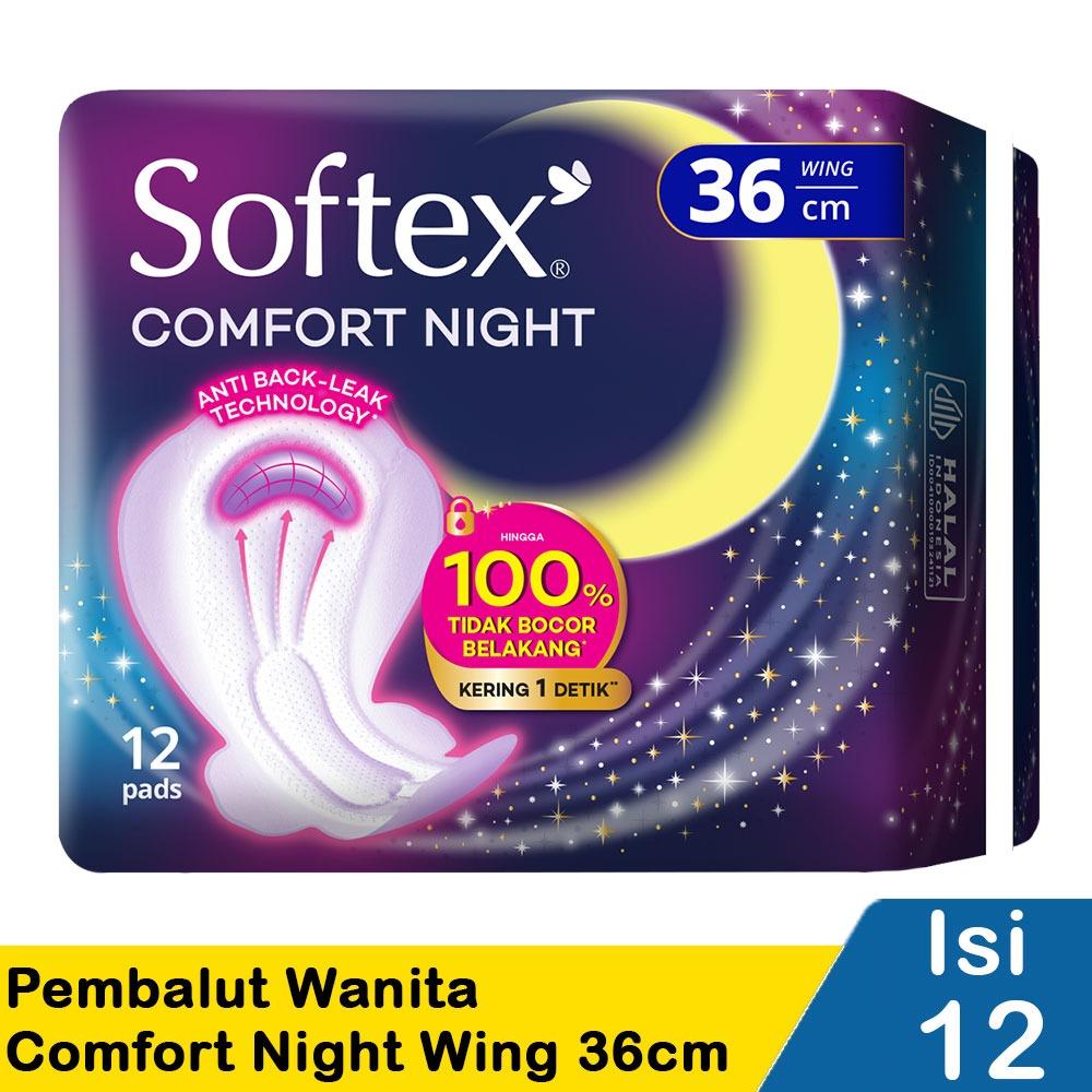 Softex Menstrual Pants Size M–L (2’s) – 360° Full Coverage for Leak-Free, Worry-Free Sleep