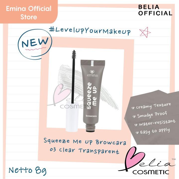 EMINA Squeeze Me Up Series | Mascara, Browcara, Lip Glass, Lip Matte, Liquid Concealer | Serba Ada
