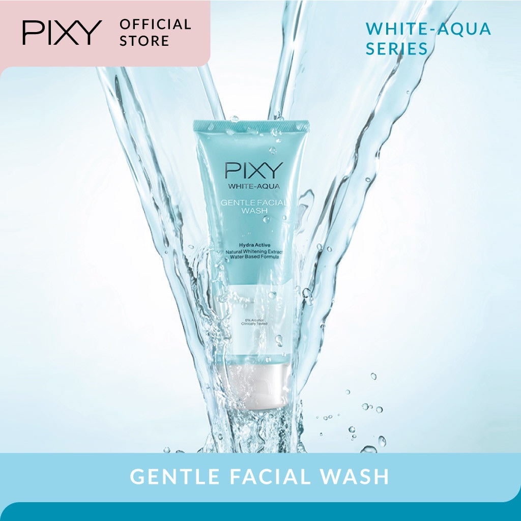 PIXY White Aqua Gentle Facial Wash Twin Pack