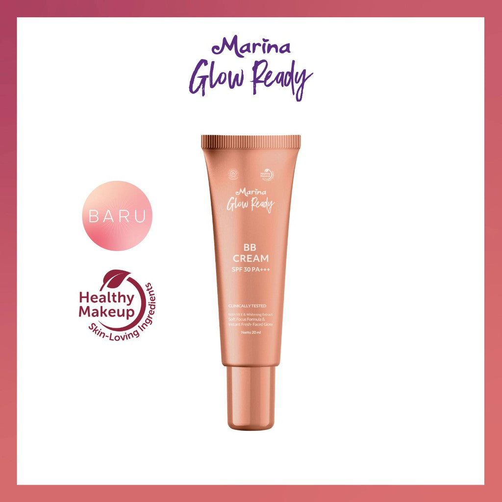 Marina Glow Ready BB Cream SPF 30 PA+++ - Exp : 06.2026