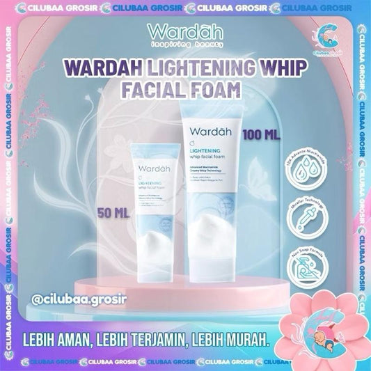 GlowWhip by Wardah – Lightening Facial Foam Magic