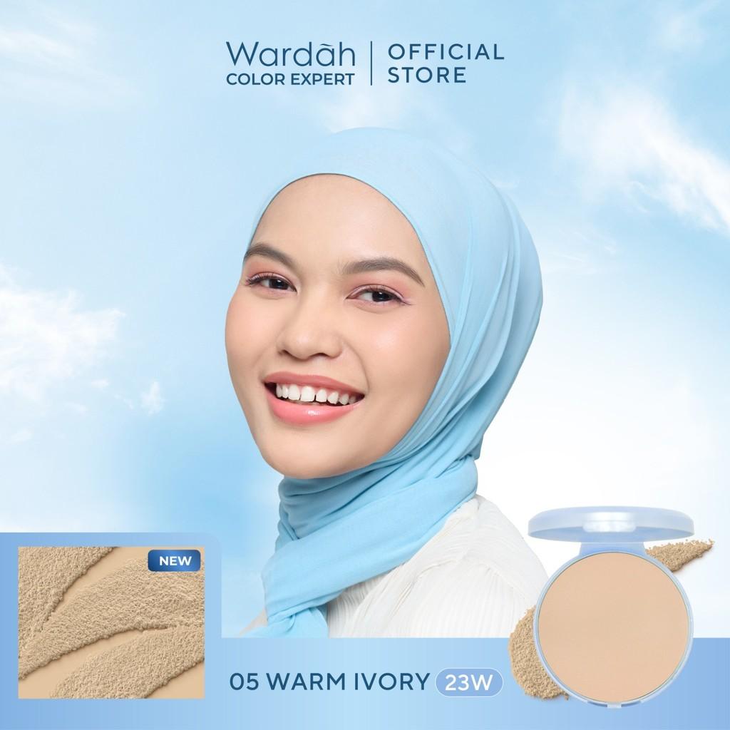 Wardah Lightweight Matte Powder Foundation Refill | Natural Finish | With Niacinamide | 12g | BPOM | Serba Ada!