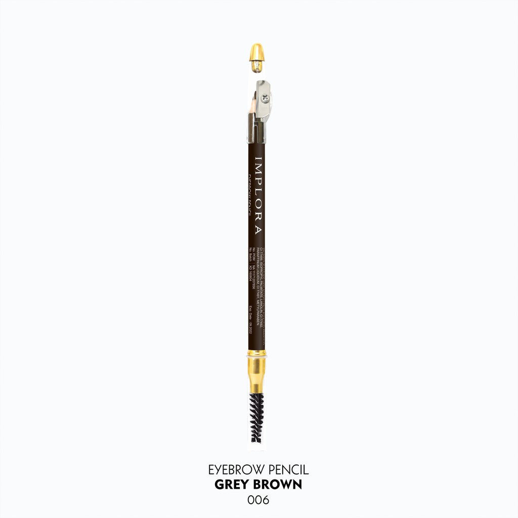 Implora Pensil Alis | Eyebrow Pencil Coklat Hitam Dark Brown
