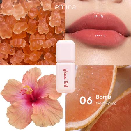 EMINA - Jelly Stain & Glass Tint | Glossy Lip Tint with Hydrating Finish