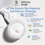 PREMIERE BEAUTE Day Cream Niacinamide Centella pelembab wajah White Glow Brightening 30g 20SPF PA+++ Cream Pemutih Wajah Calming Whitening Dark Spot Pelembab Wajah Pemutih Wajah Facial Moisturizer Brightening Gluta Lazy Cream