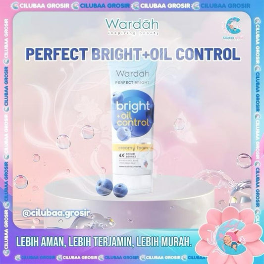 Wardah GlowGuard Oil-Free Brightening Face Foam – 50mL