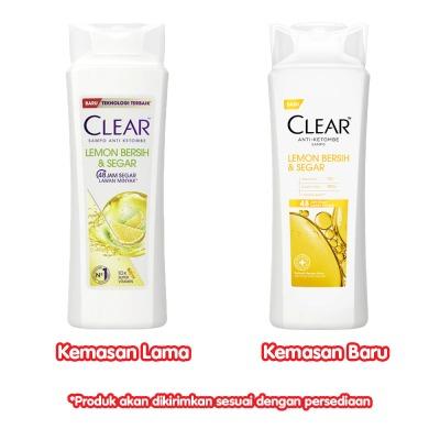 CLEAR Lemon Fresh Anti-Dandruff Shampoo 160ml Cleansing & Refreshing | Oil & Dandruff Control | For a Cool, Confident Scalp