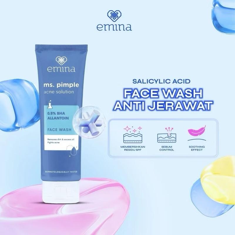 Emina Ms. Pimple Face Wash 50ml - GlowAway Acne Hero