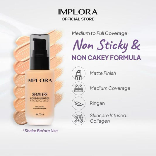 Implora FlawlessFuse Liquid Foundation