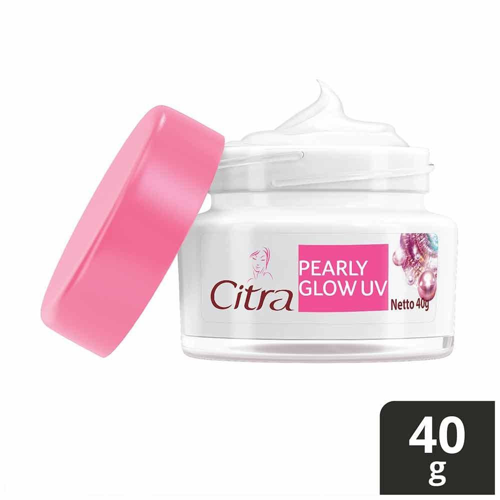 Citra Hazeline Pearly White UV Cream 40g | Brightening Face Moisturizer with UV Protection