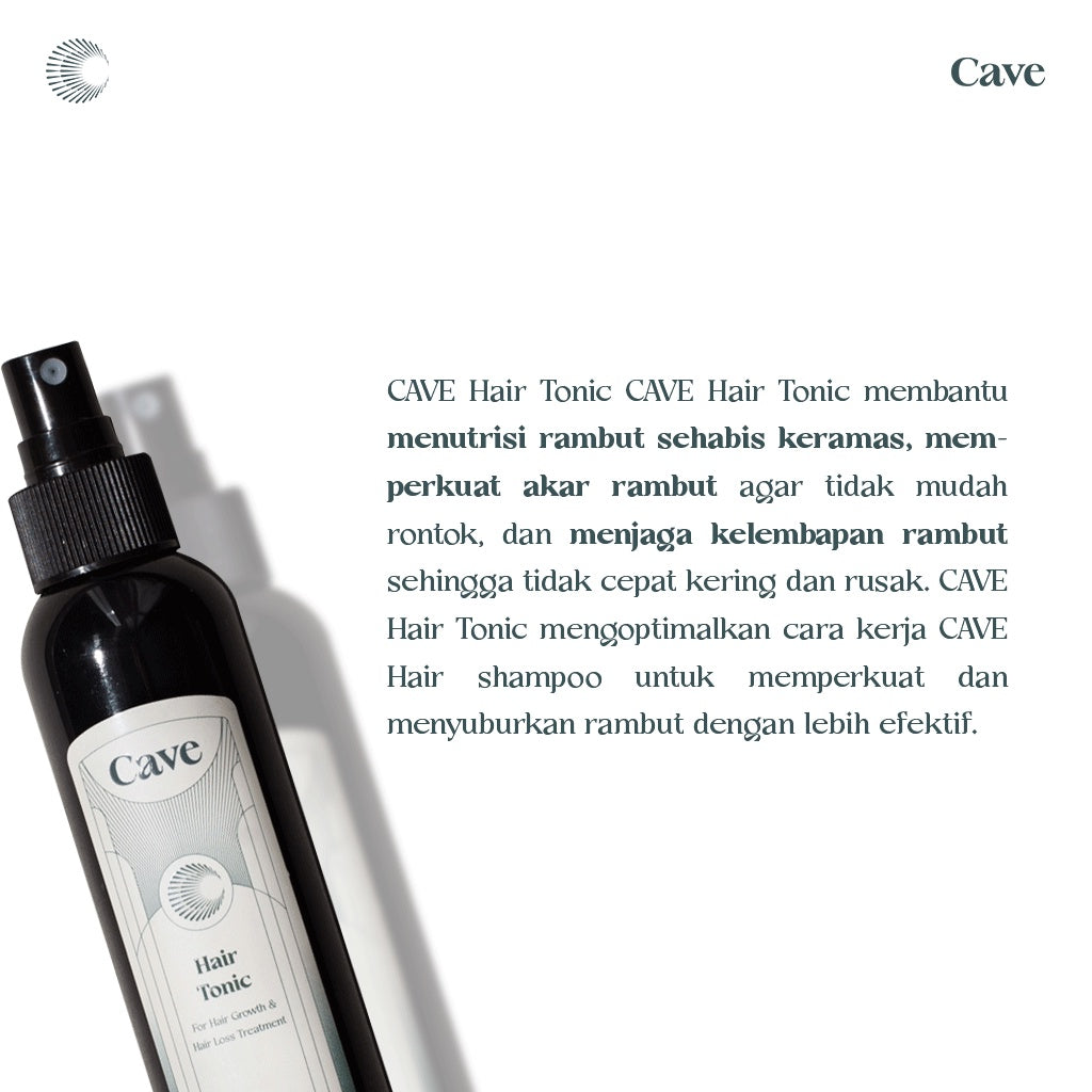 CAVE Hair Tonic 150 ml + Beard Serum 30 ml
