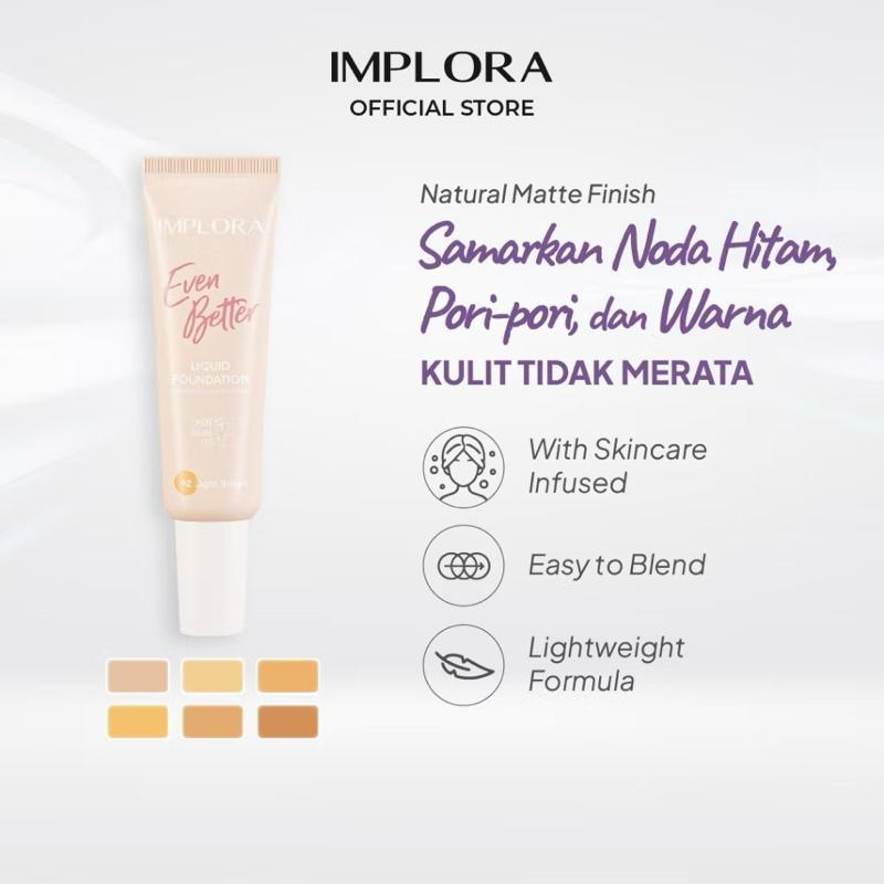 Implora FlawlessFix – Even Better Liquid Foundation 25g