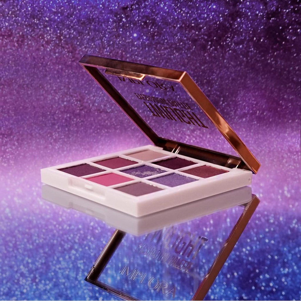 Implora Eyeshadow Palette | Kosmetik Mata | 9 Warna Blenadable Pigmented Halus