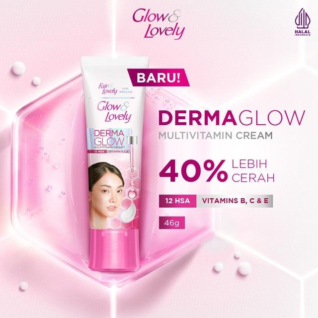 Glow & Lovely Derma Glow 46g – Multivitamin Cream for Radiant, Even-Toned Skin