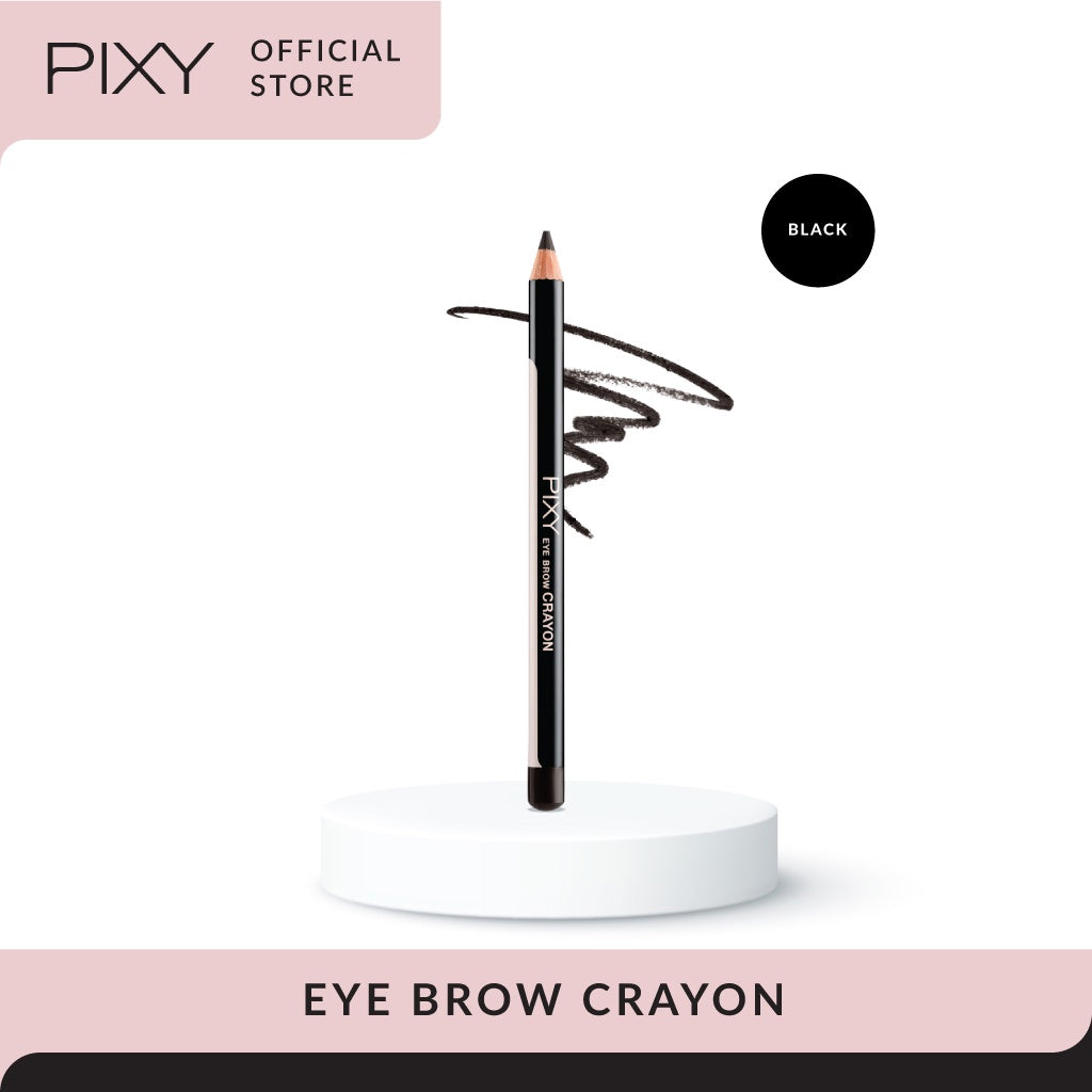 PIXY Eyebrow Crayon Black - Pensil Alis