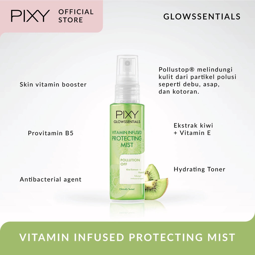 PIXY Glowssentials Vitamin Infused Protecting Mist Twin Pack