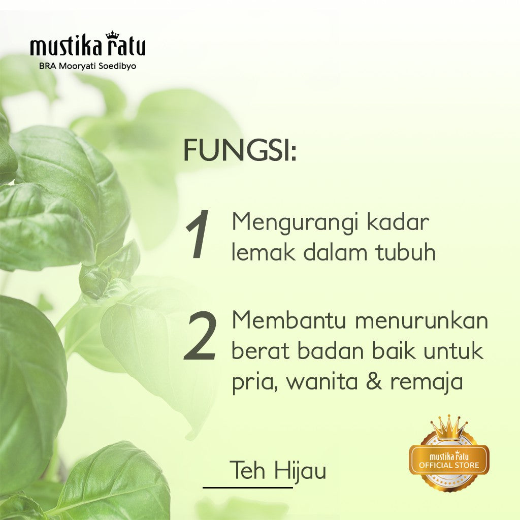 Mustika Ratu Slimming Tea Isi 15 Bag Minuman Herbal Anti Oksidan Pelangsing Tubuh