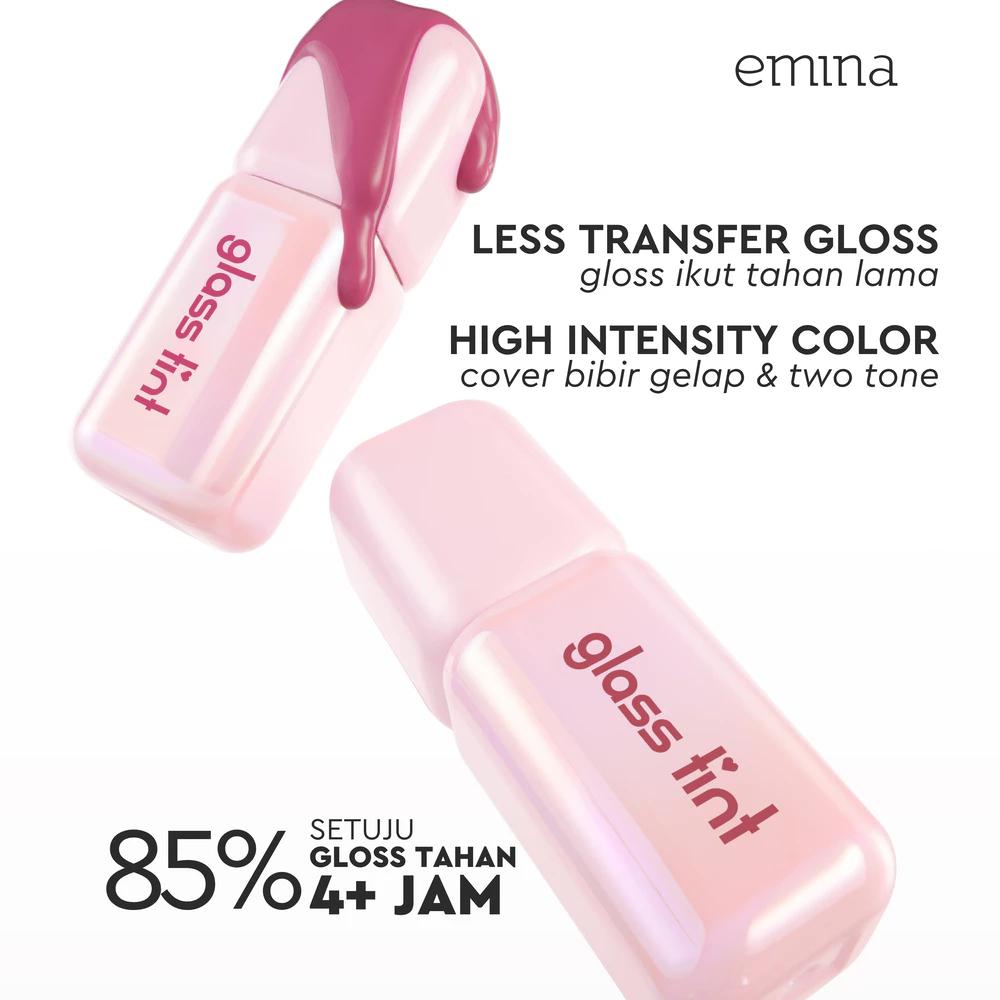 EMINA - Jelly Stain & Glass Tint | Glossy Lip Tint with Hydrating Finish