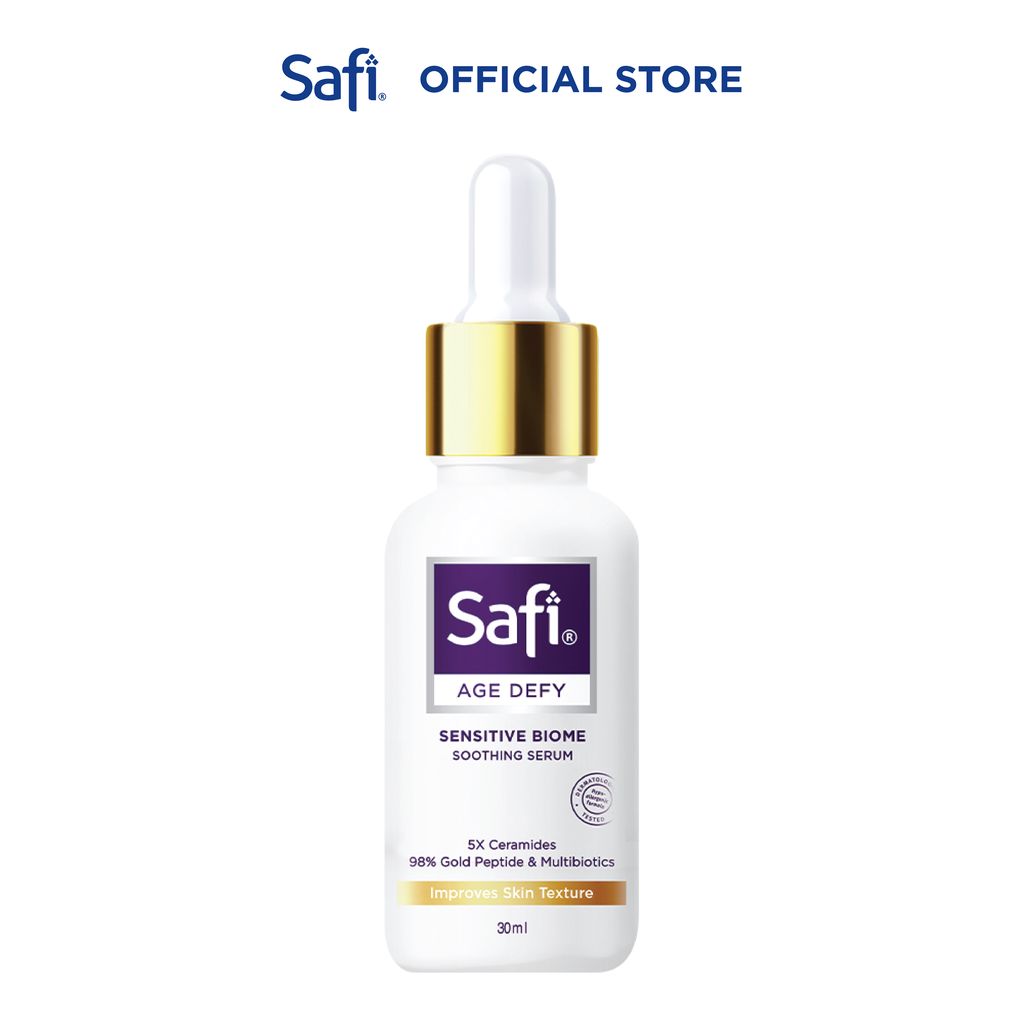 Safi Age Defy Sensitive Biome Soothing Serum 30ml - serum anti penuaan kulit sensitif