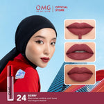 FANCY X JULOI BEAUTY OMG Oh My Glam Mattelast Lip Cream 2.9g | Lip Cream Matte Dengan Warna Intense, Tahan Lama & Ringan