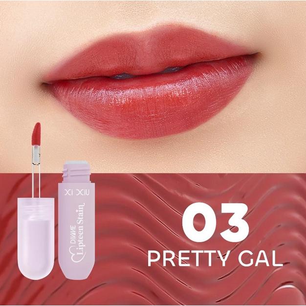 XI XIU Divine LipTeen STAIN | Lip Tint Bibir Lip Cream