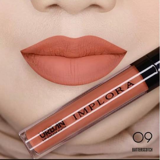 Implora Urban Lip Cream Matte – Long Lasting Soft Matte Lipstick