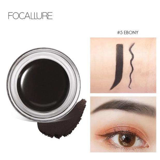 FOCALLURE Brow Cream Gel FA23 – Waterproof Eyebrow Pencil & Gel for Defined Brows