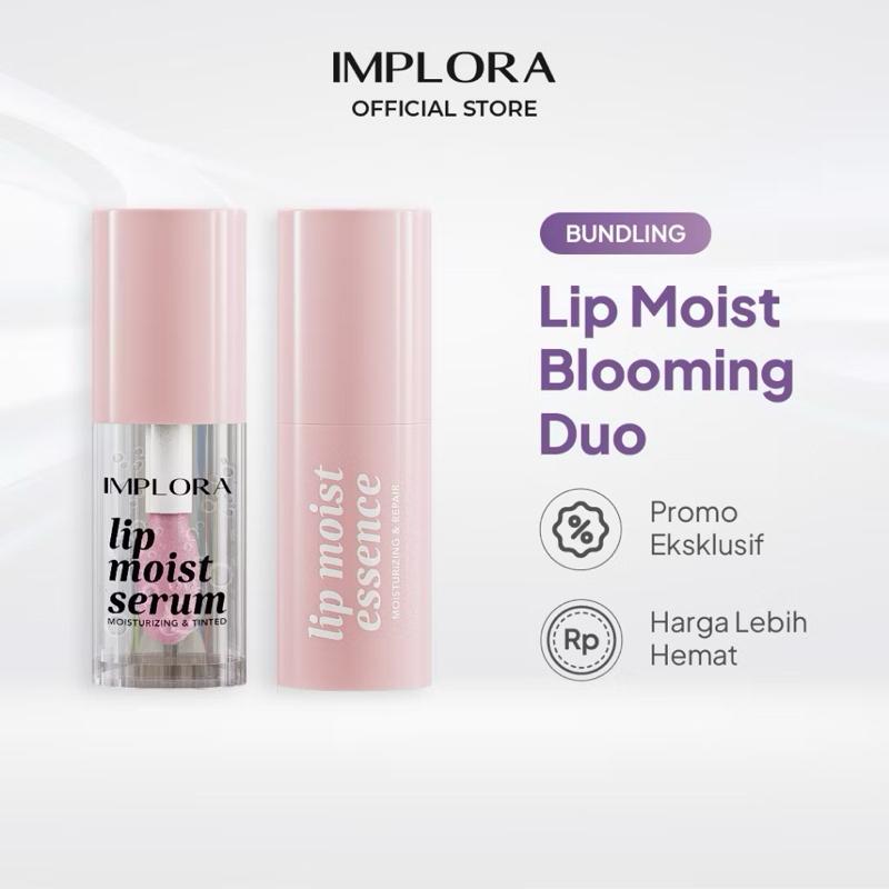 Implora BloomKiss Duo Elixir – Lip Serum & Essence Set