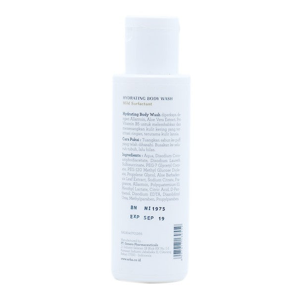 ERHA Hydrating Body Wash 100 ml - Sabun Mandi Kulit Tubuh Kering