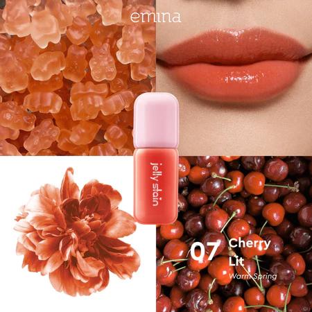 EMINA - Jelly Stain & Glass Tint | Glossy Lip Tint with Hydrating Finish