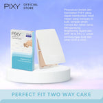 PIXY Perfect Fit Two Way Cake 04 Ivory + Eye Brow Brown