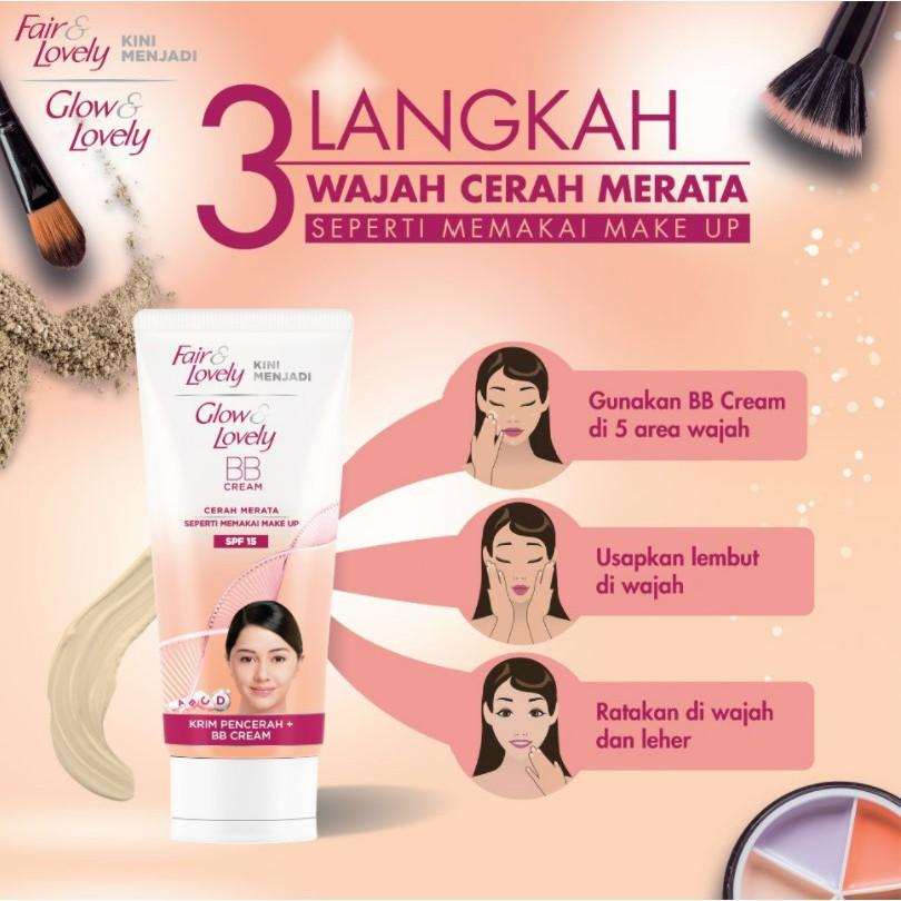GLOW & LOVELY Multivitamin CREAM | FAIR & LOVELY Facial FOAM | BB Cream Wajah GLOWING