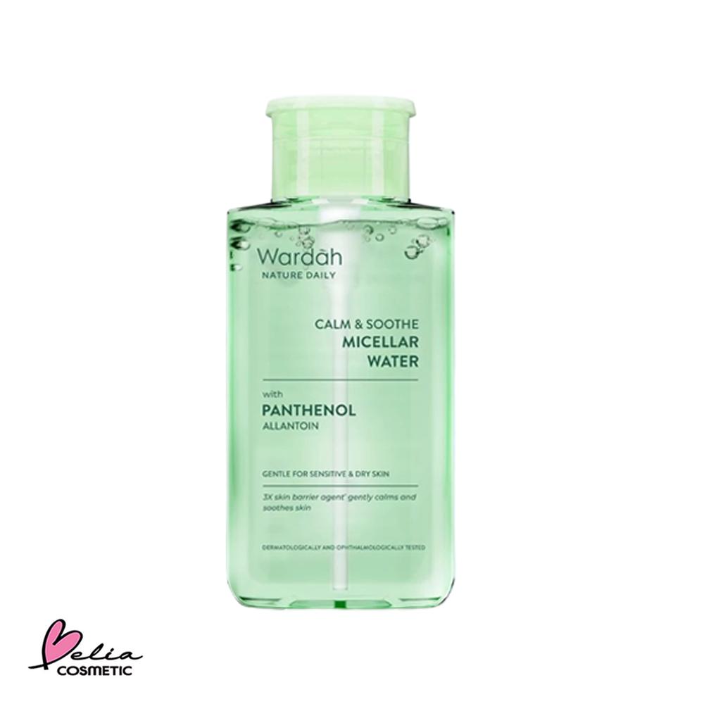WARDAH Micellar Water 240ml / 400ml – Perfect Bright | Lightening | Acnederm | Nature Daily | ️BPOM