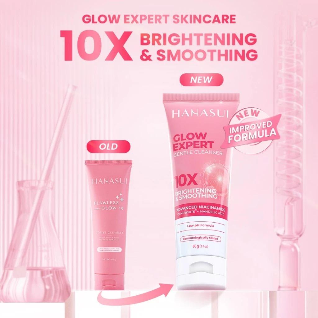 Hanasui Skincare Series Glow Expert 10X Brightening Acne Treatment & Oil Control Products for Skin Care