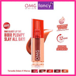 OMG Glassy Lip Tint 2g Moisturizing OH MY GLAM Lip Tint Warna Intense Tahan 12 Jam Skincare Infused