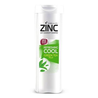 Zinc Anti Dandruff Shampoo Refreshing Cool 170ml – Green Tea & Mint for Fresh, Flake-Free Hair