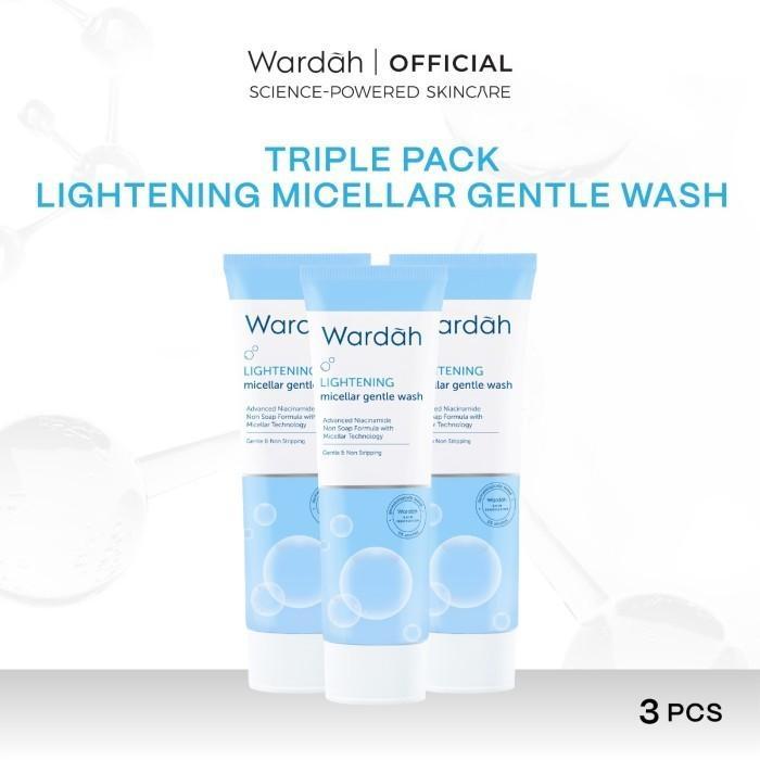 WARDAH Facial Wash Series | Gentle Cleansing for Every Skin Type | Hydrating, Acne Care, Brightening, Anti-Pollution | Daily Skincare Essentials