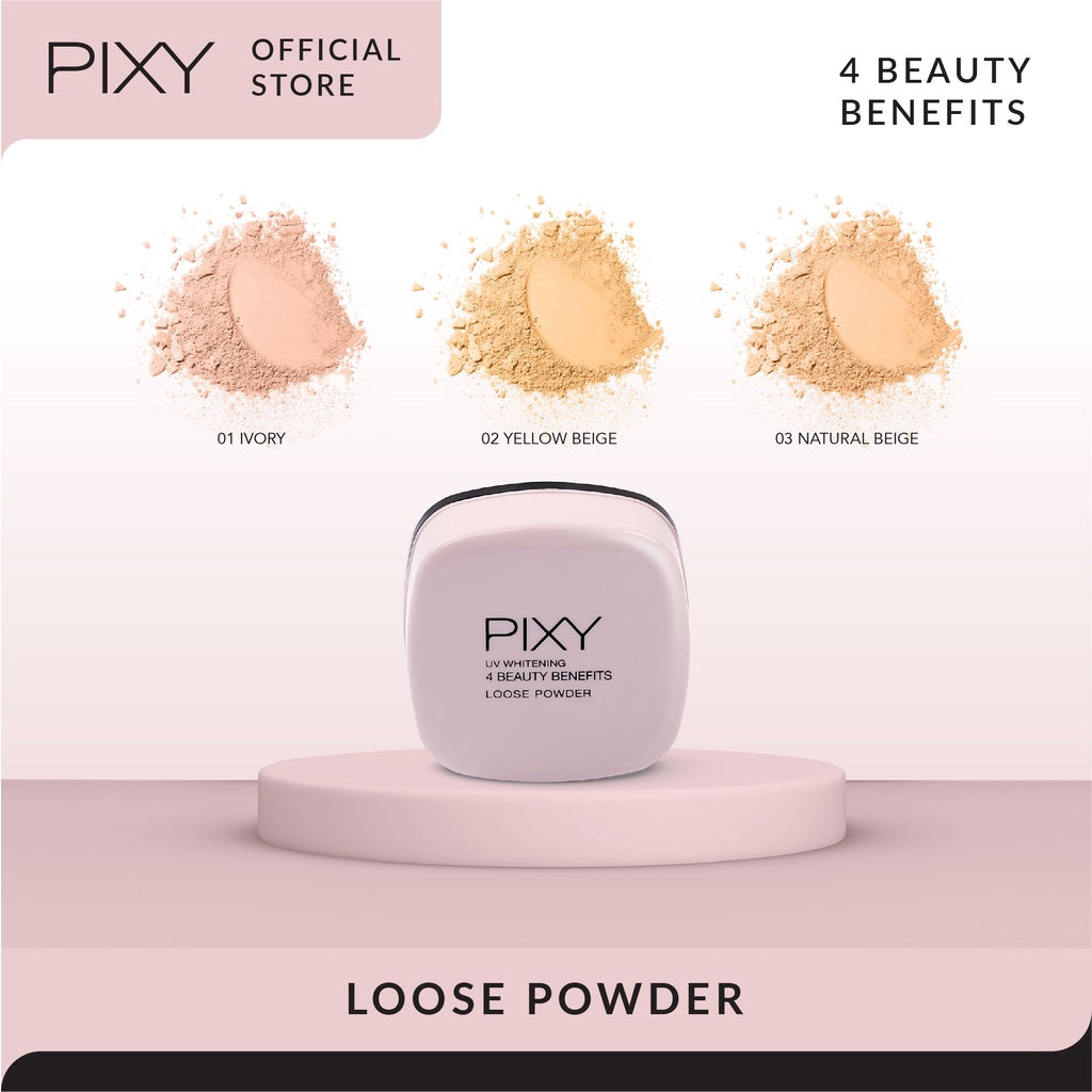 PIXY Loose Powder 4 Beauty Benefits 02 Yellow Beige