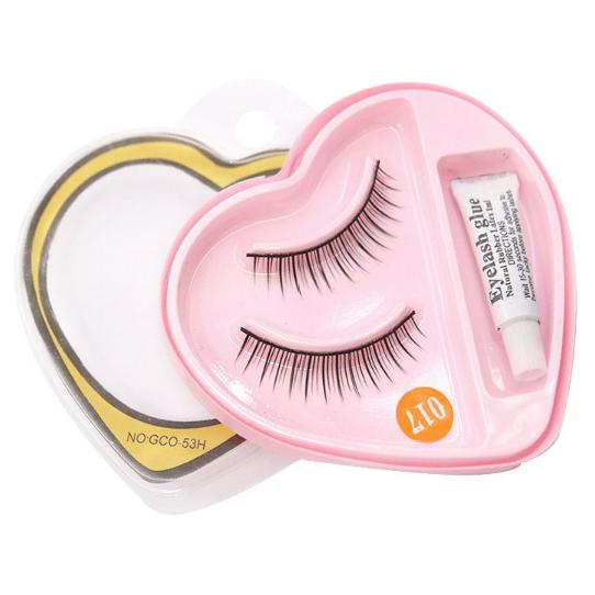Bonjour False Eyelashes – Natural Look Fake Lashes with Free Glue