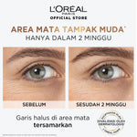 BARU! L'Oreal Paris Triple Roller 2.5% Hyaluron + Caffein Eye Serum Skincare - 20ml (Eye Serum dengan Instant Cooling Effect untuk menyamarkan garis halus dalam 2 minggu)