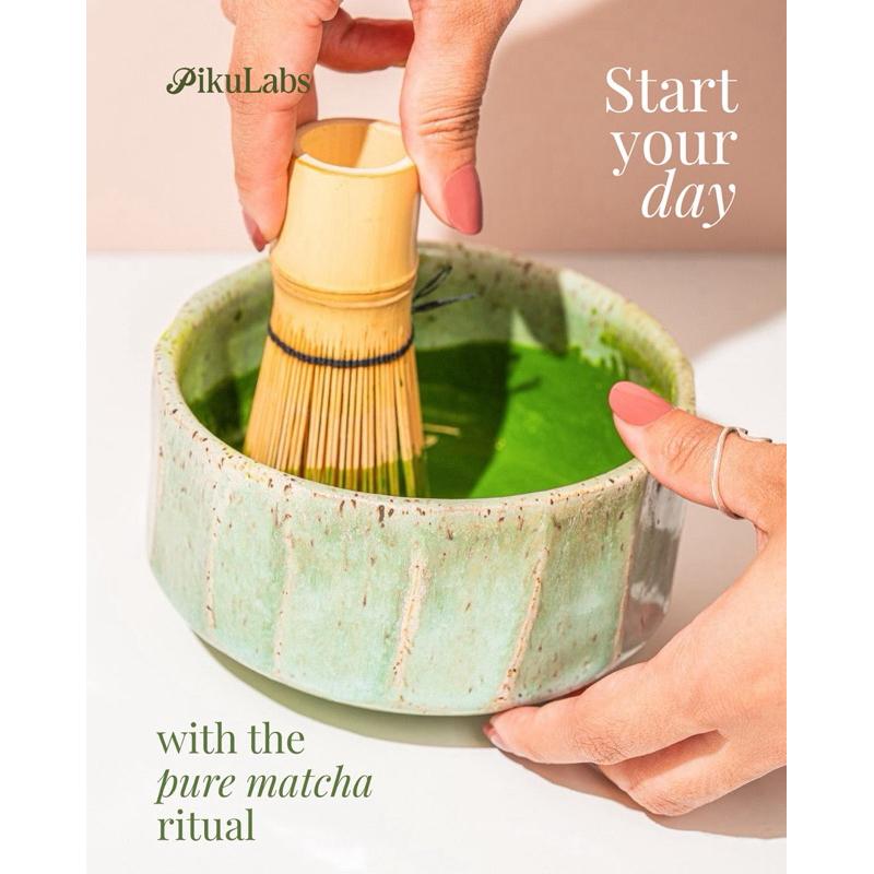 OFFICIAL STORE - PikuLabs Pure Matcha Powder 100gr | 100% Pure, No Additives
