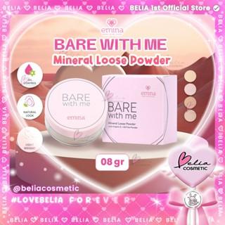 Emina Bare With Me Mineral Loose Powder 8g | Lightweight Setting Powder | Serba Ada