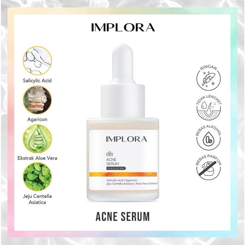 IMPLORA ClearBloom: Acne Healing Serum (20mL)