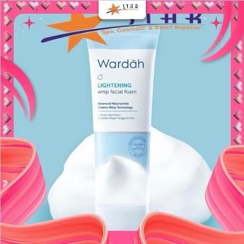 Wardah GlowWhip Lightening Foam Cleanser - Ultra Soft Whipped Texture with Vitamin B3 for Radiant Skin Care